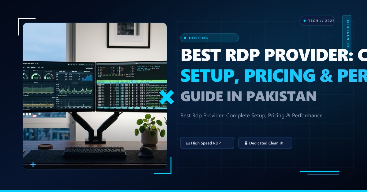 Best Rdp Provider: Complete Setup, Pricing & Performance Guide in Pakistan