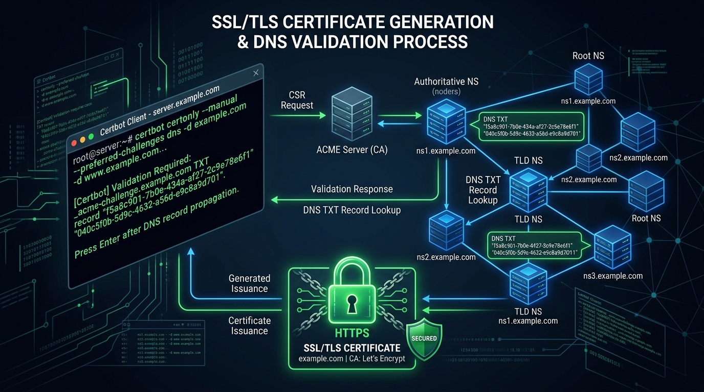Automating Wildcard SSL with Certbot DNS-01 & Cloudflare API: Zero-Downtime Encryption in Pakistan