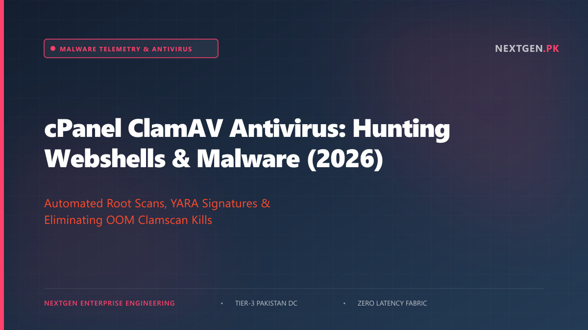 cPanel ClamAV Antivirus: Hunting Webshells & Malware (2026)