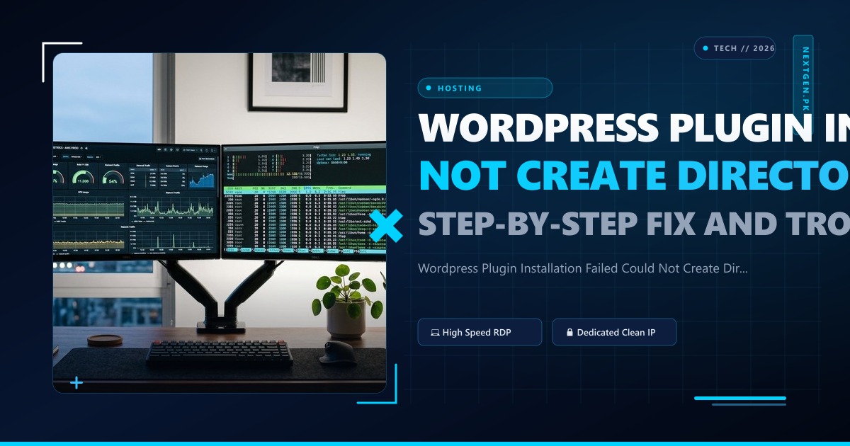 Wordpress Plugin Installation Failed Could Not Create Directory - Complete Step-by-Step Fix and Troubleshooting Guide