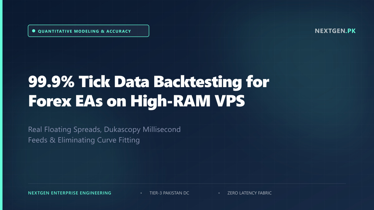 99.9% Tick Data Backtesting for Forex EAs on High-RAM VPS