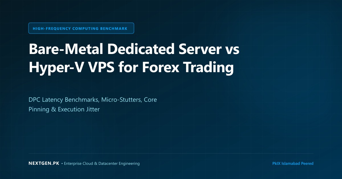 Bare-Metal Dedicated Server vs Hyper-V VPS for Forex Trading (2026)