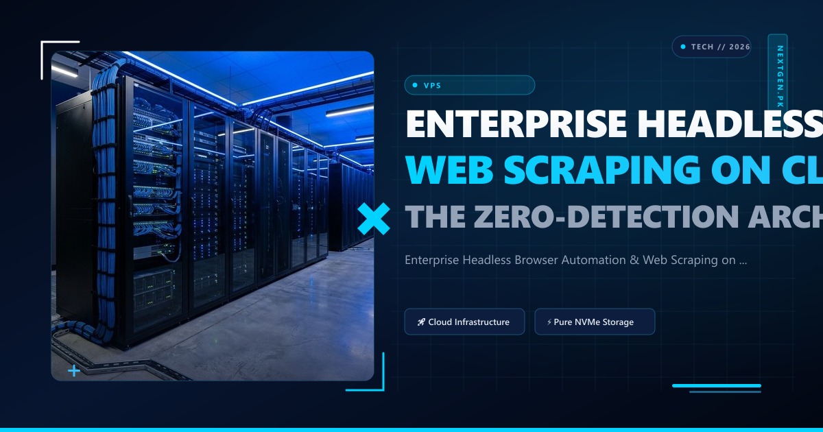 Enterprise Headless Browser Automation & Web Scraping on Cloud VPS: The Zero-Detection Architecture Guide