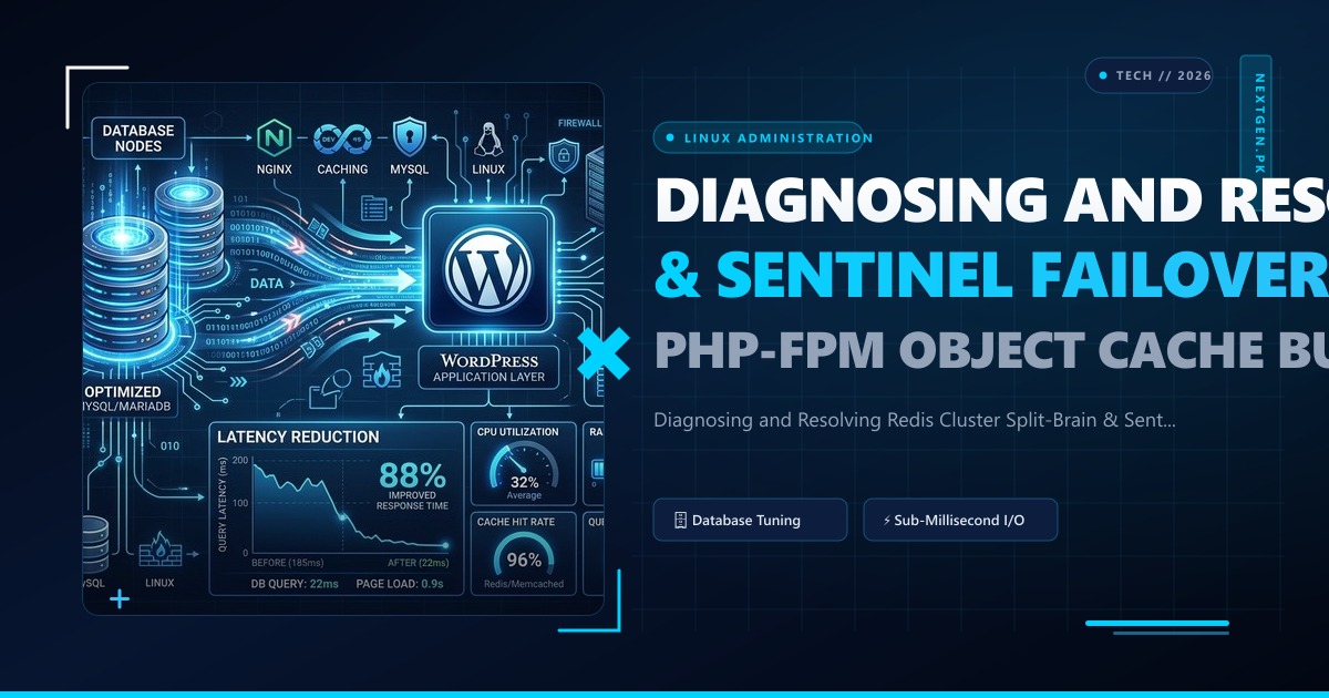 Diagnosing and Resolving Redis Cluster Split-Brain & Sentinel Failover Race Conditions under PHP-FPM Object Cache Bursts