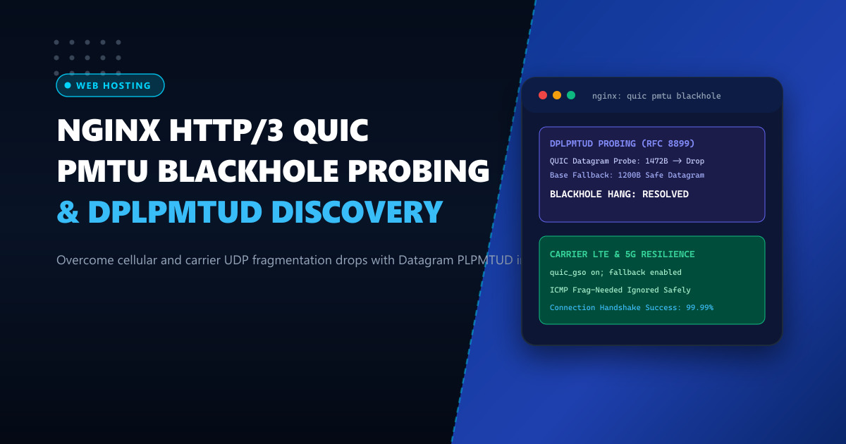 Nginx HTTP/3 & QUIC Path MTU Blackhole Detection & DPLPMTUD Discovery