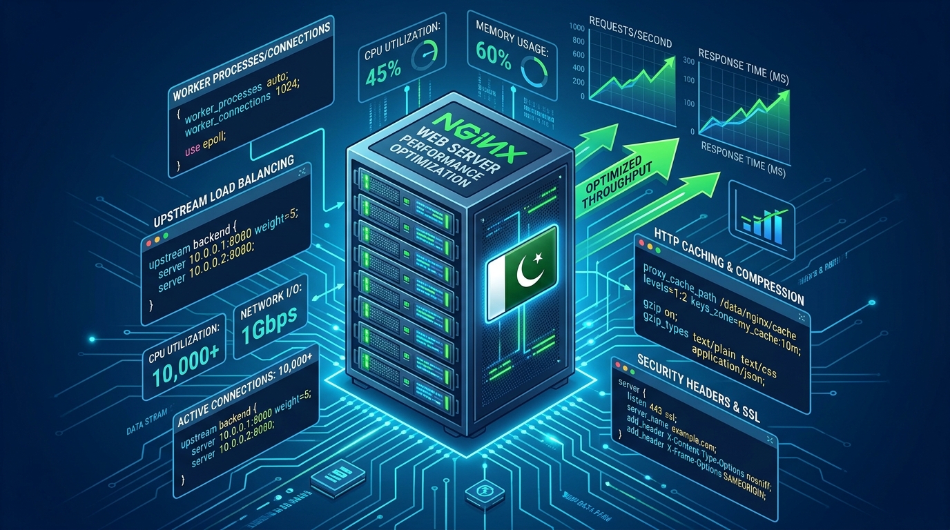 NGINX Rate Limiting & The Leaky Bucket Algorithm: Defeating Layer-7 DDoS and Scrapers in Pakistan