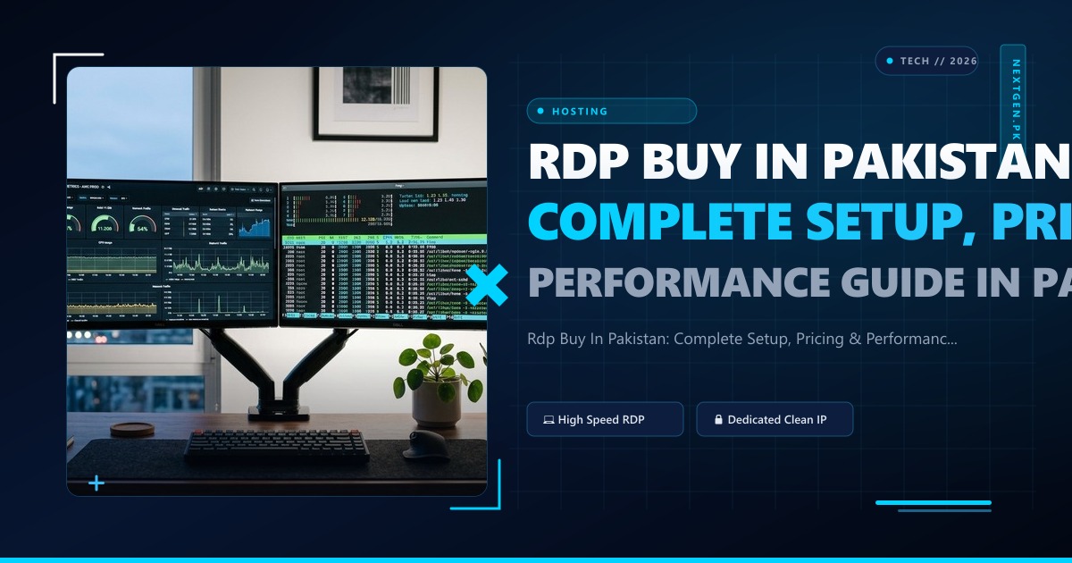 Rdp Buy In Pakistan: Complete Setup, Pricing & Performance Guide in Pakistan