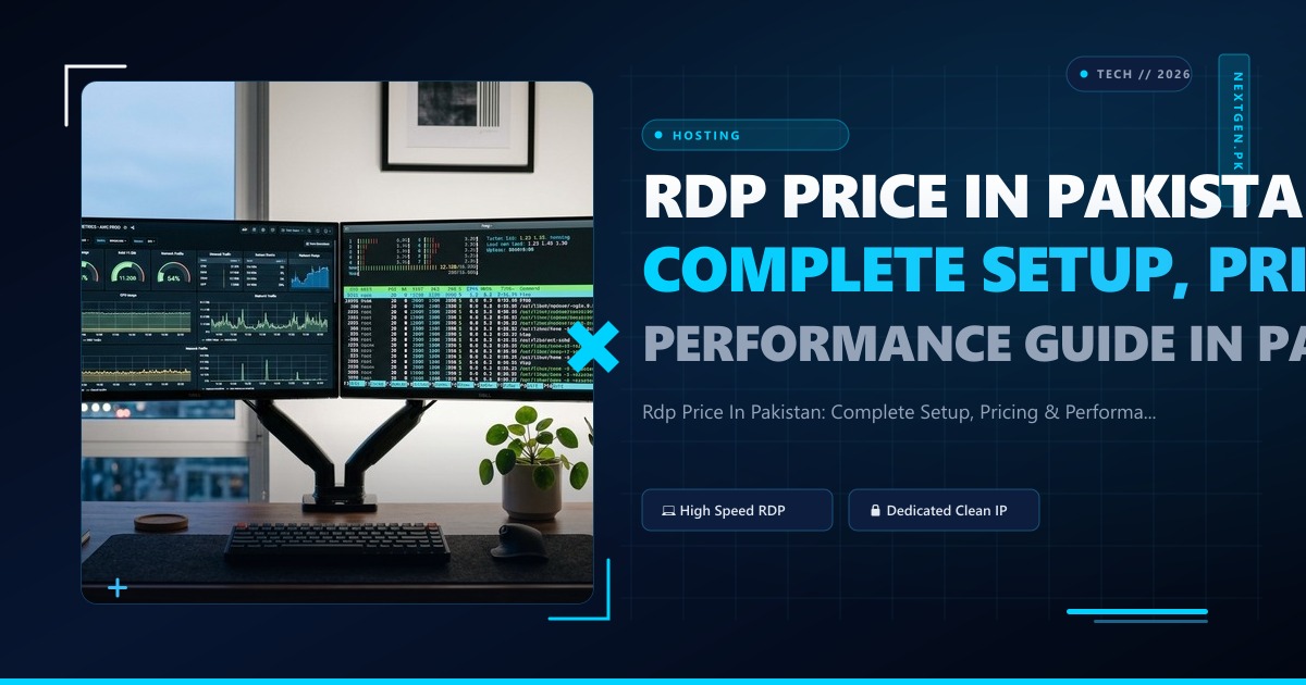 Rdp Price In Pakistan: Complete Setup, Pricing & Performance Guide in Pakistan