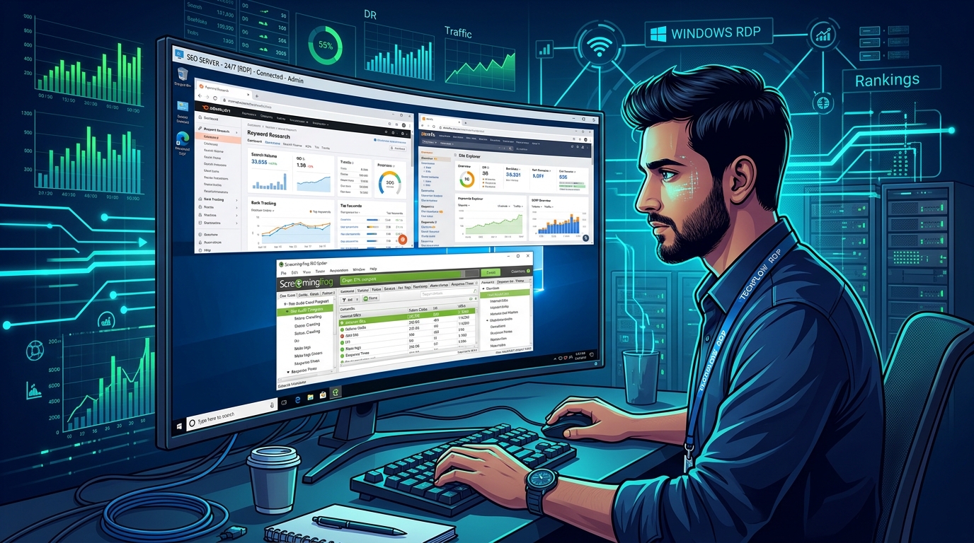 Supercharging Agency SEO Workflows: Why Pakistani Teams Use Dedicated Windows RDP for Ahrefs & Crawlers
