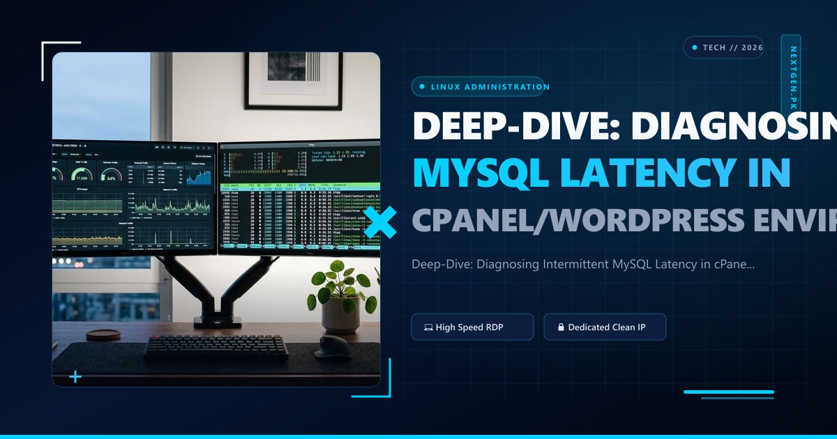 Deep-Dive: Diagnosing Intermittent MySQL Latency in cPanel/WordPress Environments