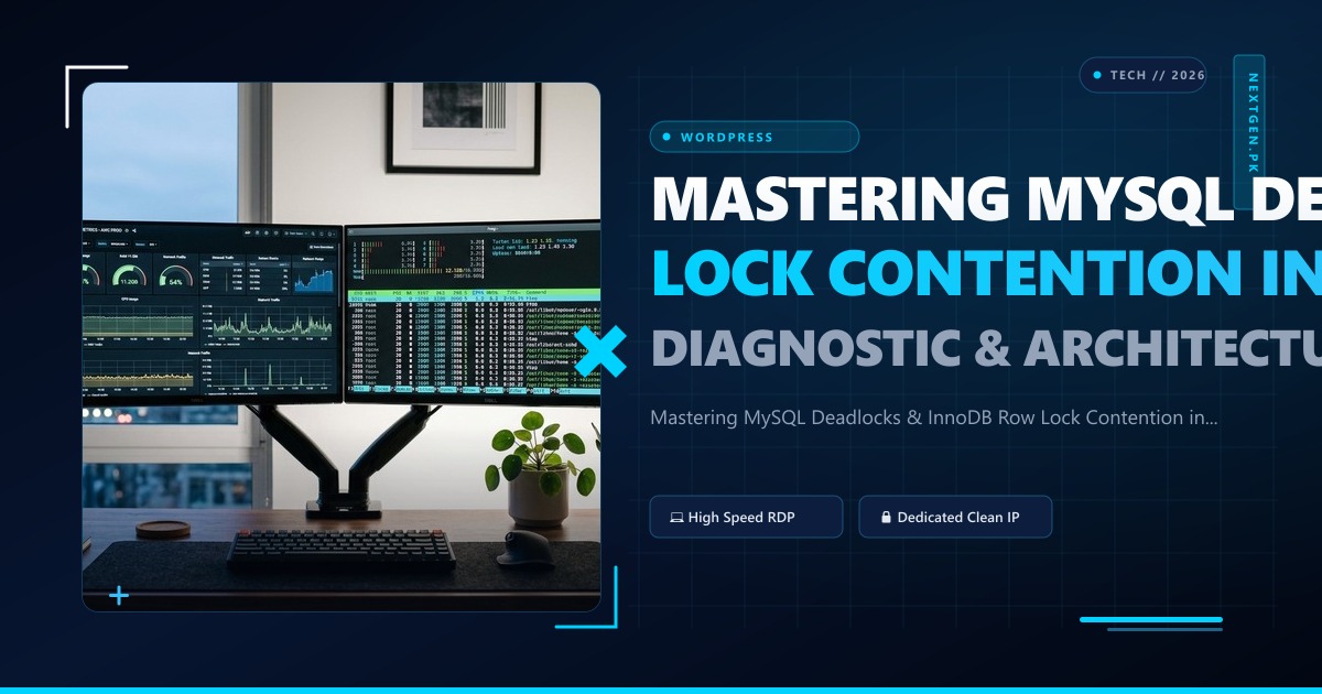 Mastering MySQL Deadlocks & InnoDB Row Lock Contention in High-Concurrency WooCommerce: Deep Diagnostic & Architectural Guide