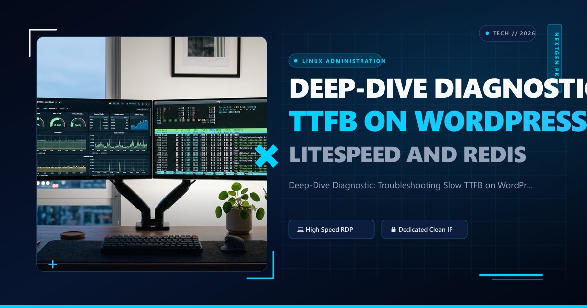 Deep-Dive Diagnostic: Troubleshooting Slow TTFB on WordPress with LiteSpeed and Redis