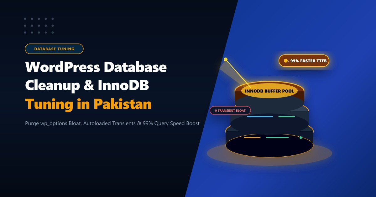 WordPress Database Cleanup & InnoDB Tuning: Eliminating wp_options Bloat (2026)