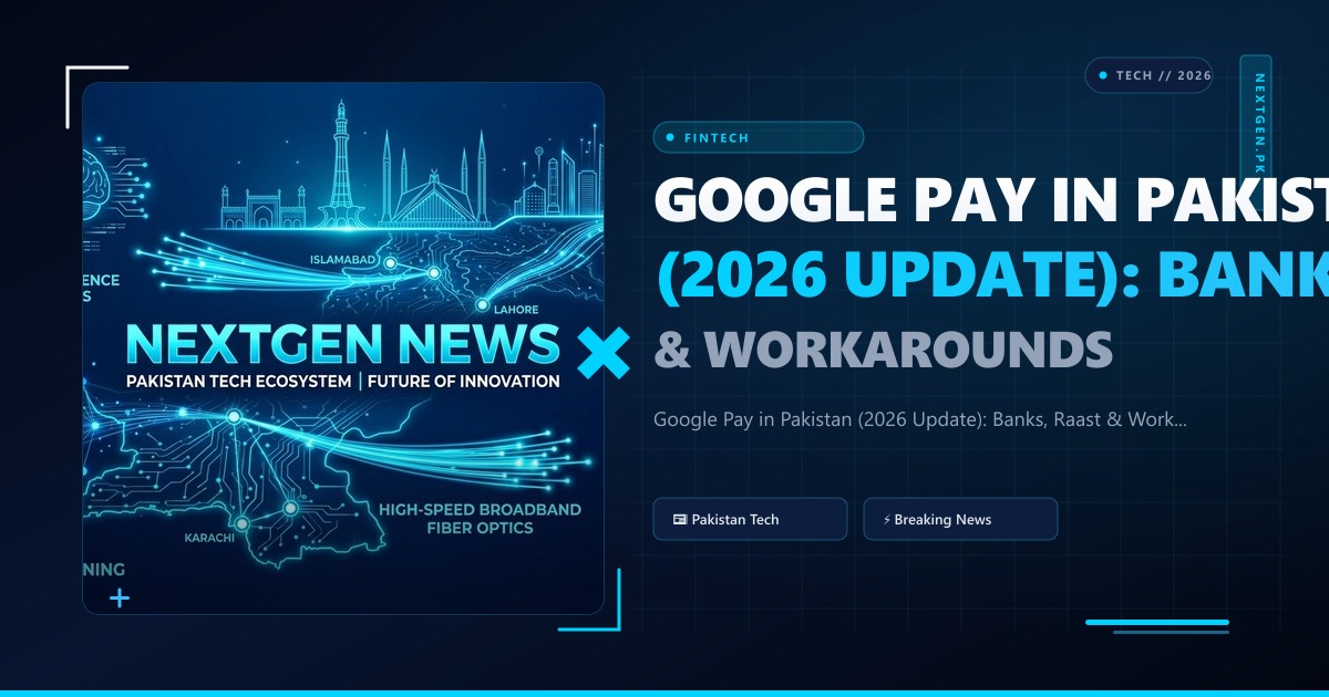 Google Pay in Pakistan (2026 Update): Banks, Raast & Workarounds